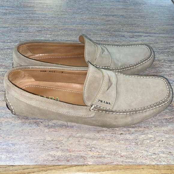 Prada Men's Driving Loafer - Picture 3 of 7